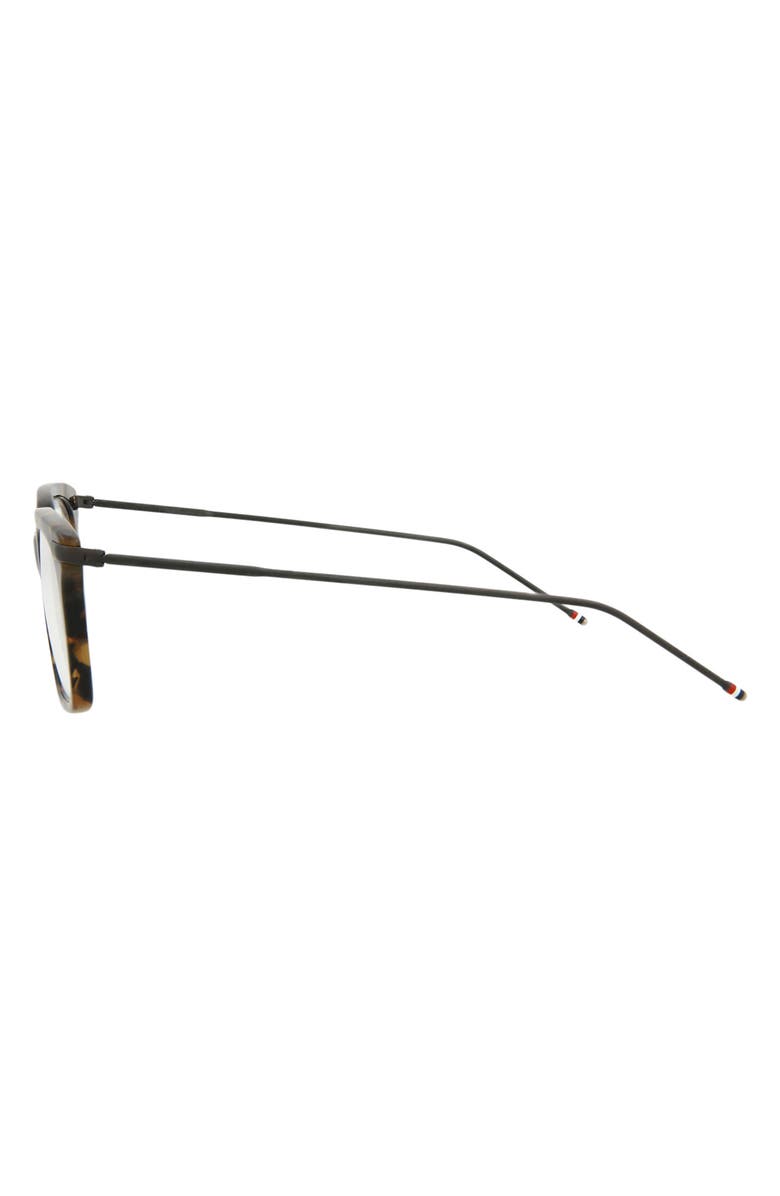 Thom Browne 53mm Novelty Square Optical Glasses, Alternate, color,