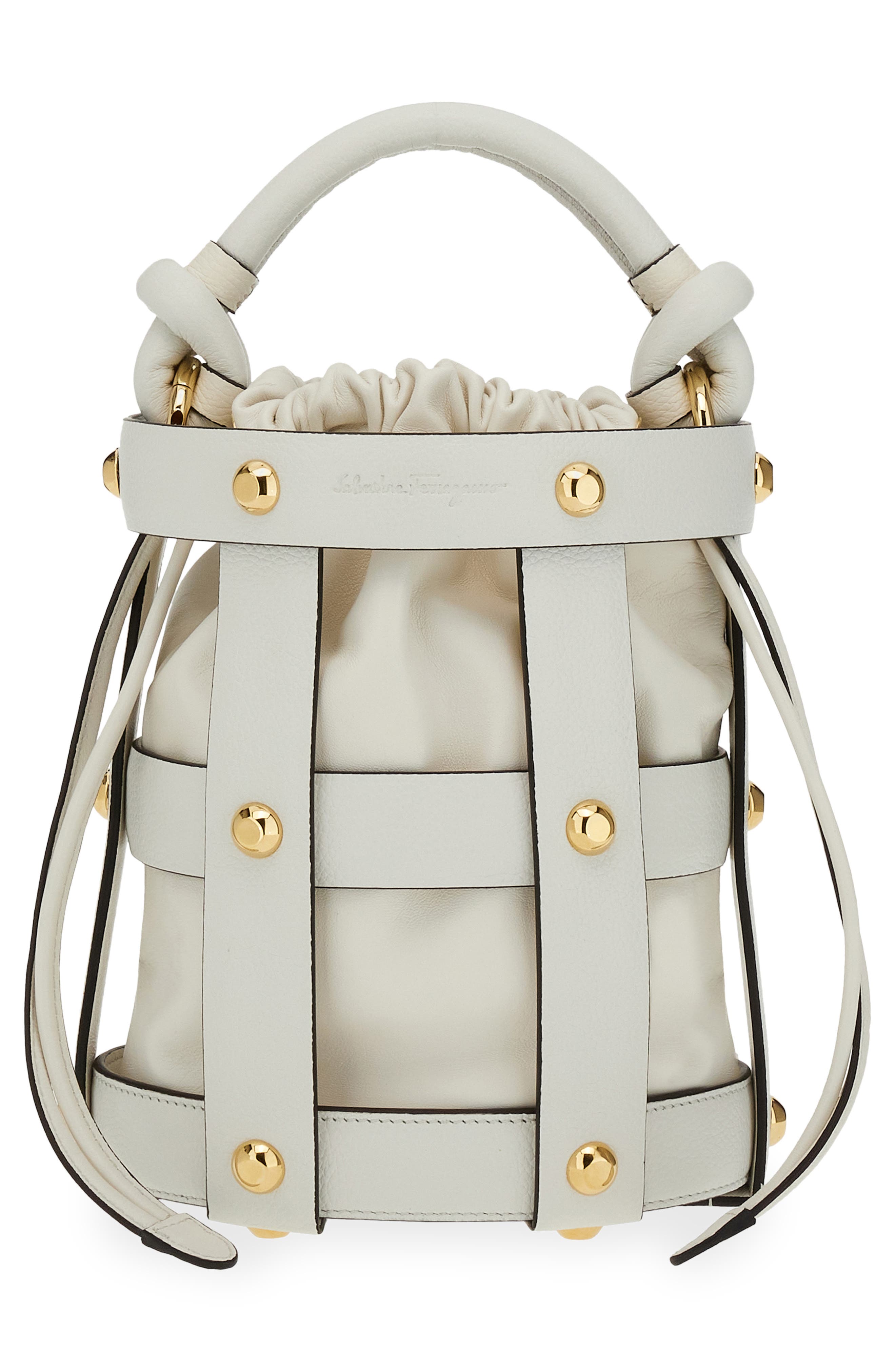 FERRAGAMO Cage Bag, Alternate, color, 