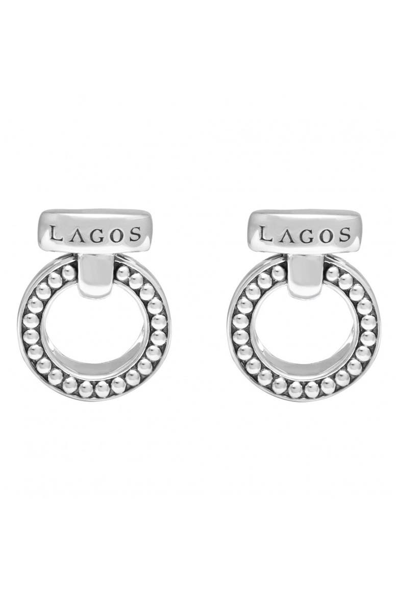LAGOS 'Enso' Caviar<sup>™</sup> Clip Earrings, Main, color,