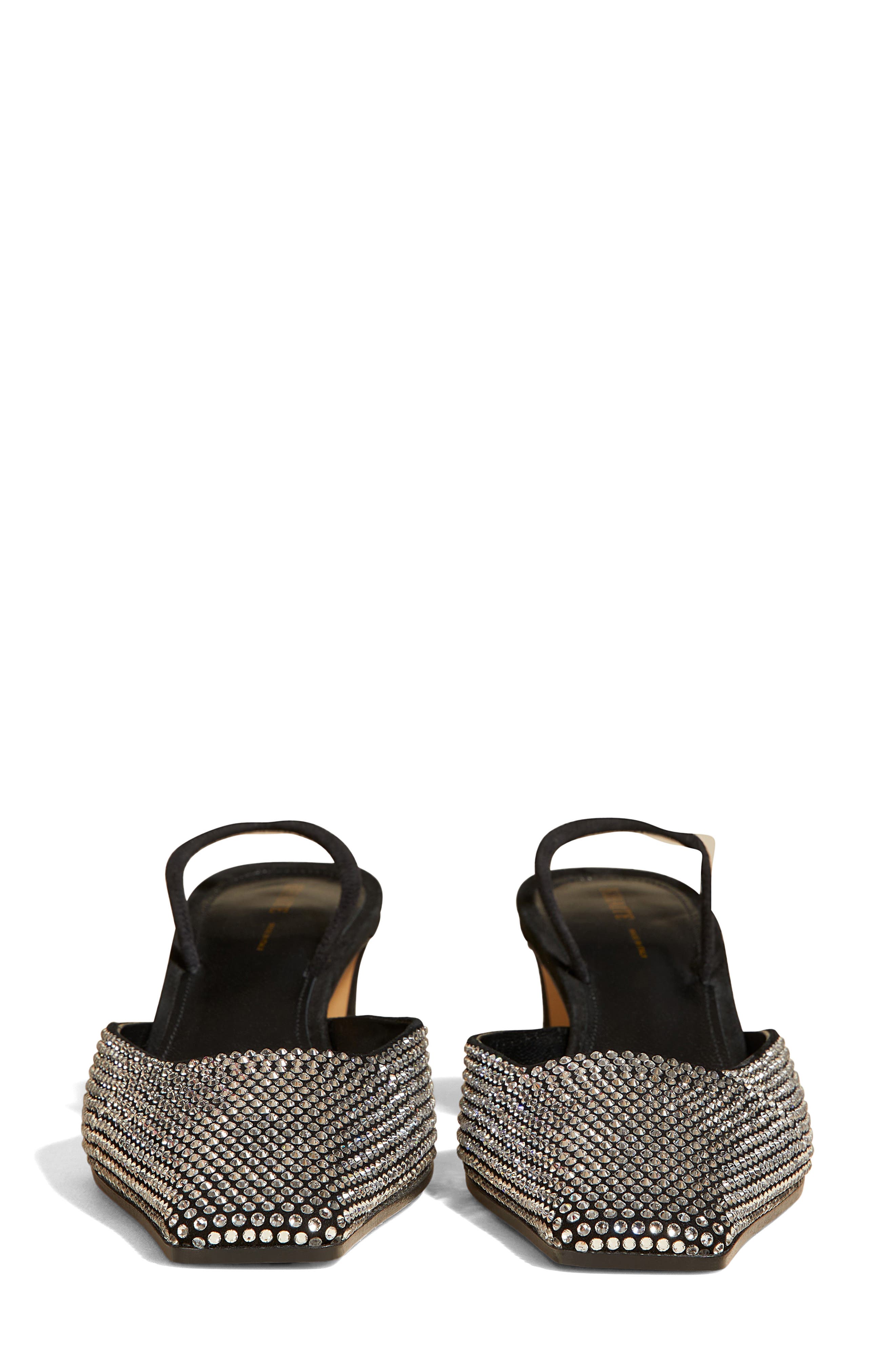 Khaite Roosevelt Embellished Slingback Pump, Alternate, color, 