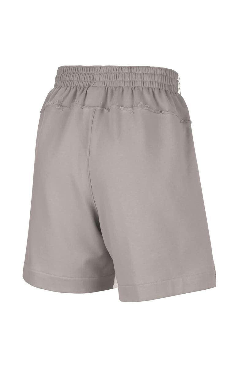 Nike Women's Nike Gray WNBA Gear WNBA Fly Basketball Tri-Blend Fleece Shorts, Alternate, color, Gray