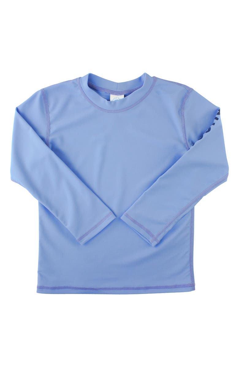 RuggedButts Two-Piece Rashguard Swimsuit & Floppy Hat Set, Alternate, color, 