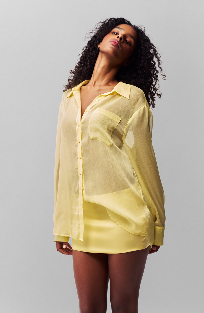 Guizio Valle Top, Alternate, color, Soft Daisy