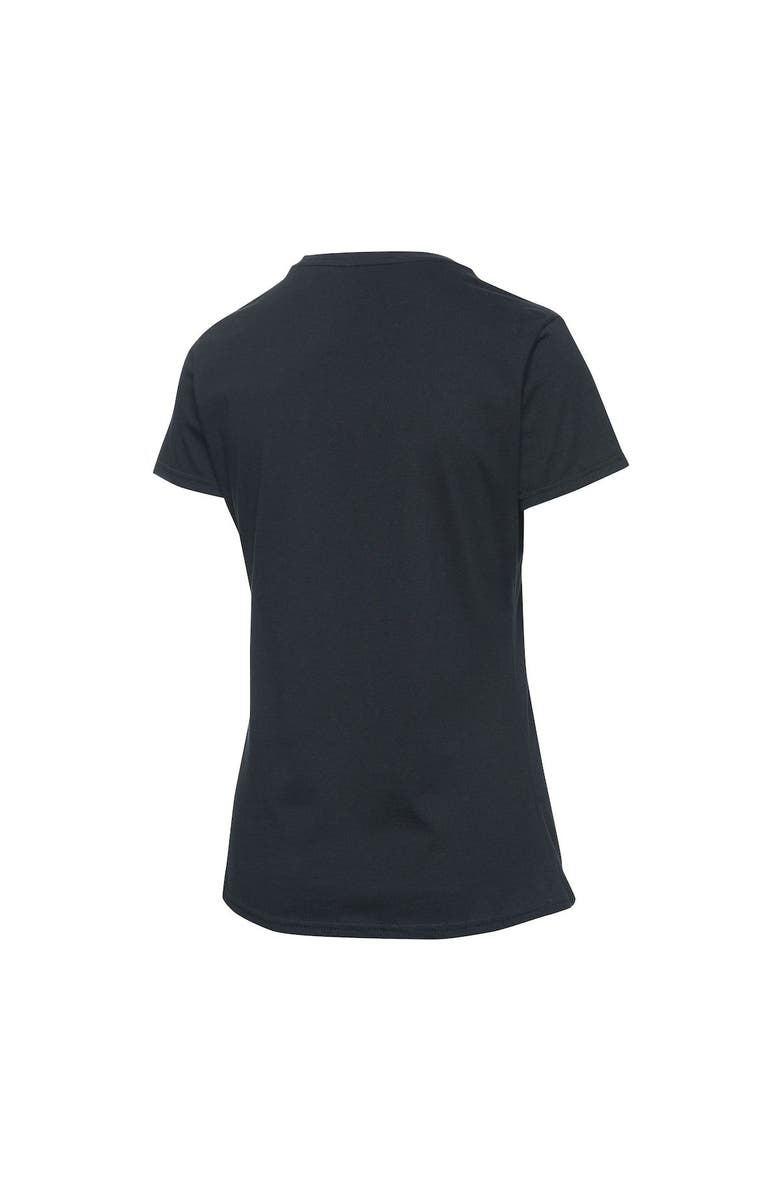 Junk Food Women's Junk Food Black Tampa Bay Buccaneers Disney Star Wars Princess Leia T-Shirt, Alternate, color, 