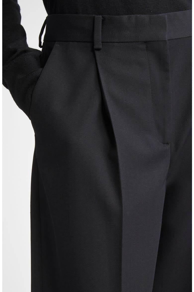 Pleated Trousers, Alternate, color, BLACK