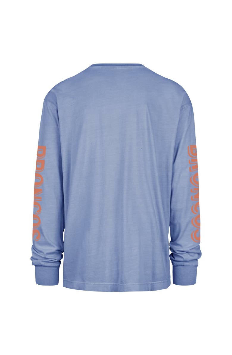 '47 Men's '47 Blue Denver Broncos Cairn Ravine Foundation Throwback Long Sleeve T-Shirt, Alternate, color, 