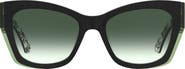 Kate Spade New York jayda 53mm gradient cat eye sunglasses