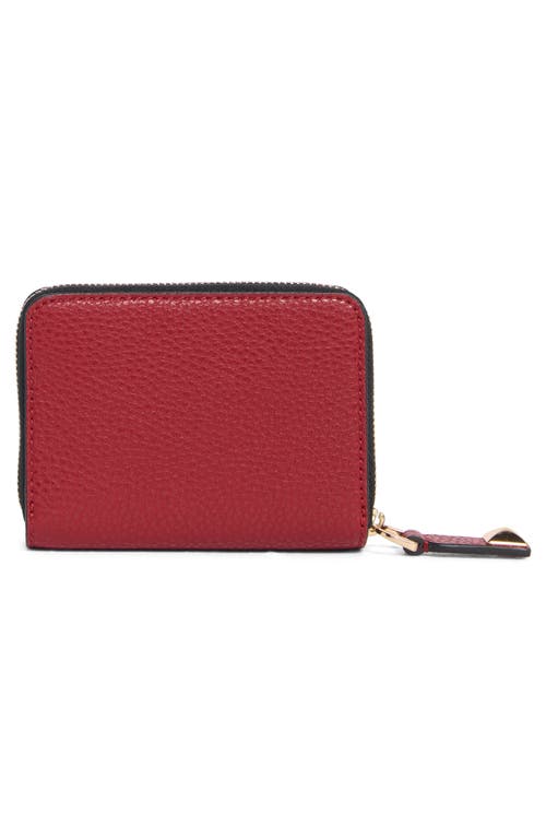 Marc Jacobs Bold Slg Mini Compact Wallet In Red