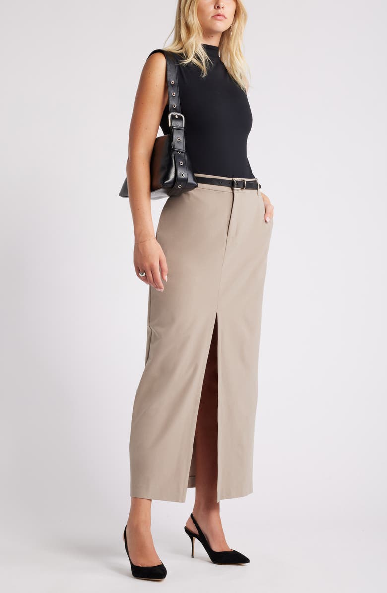 Open Edit Funnel Neck Double Layer Bodysuit, Alternate, color, 