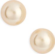 Kenneth Jay Lane Faux Pearl Stud Earrings