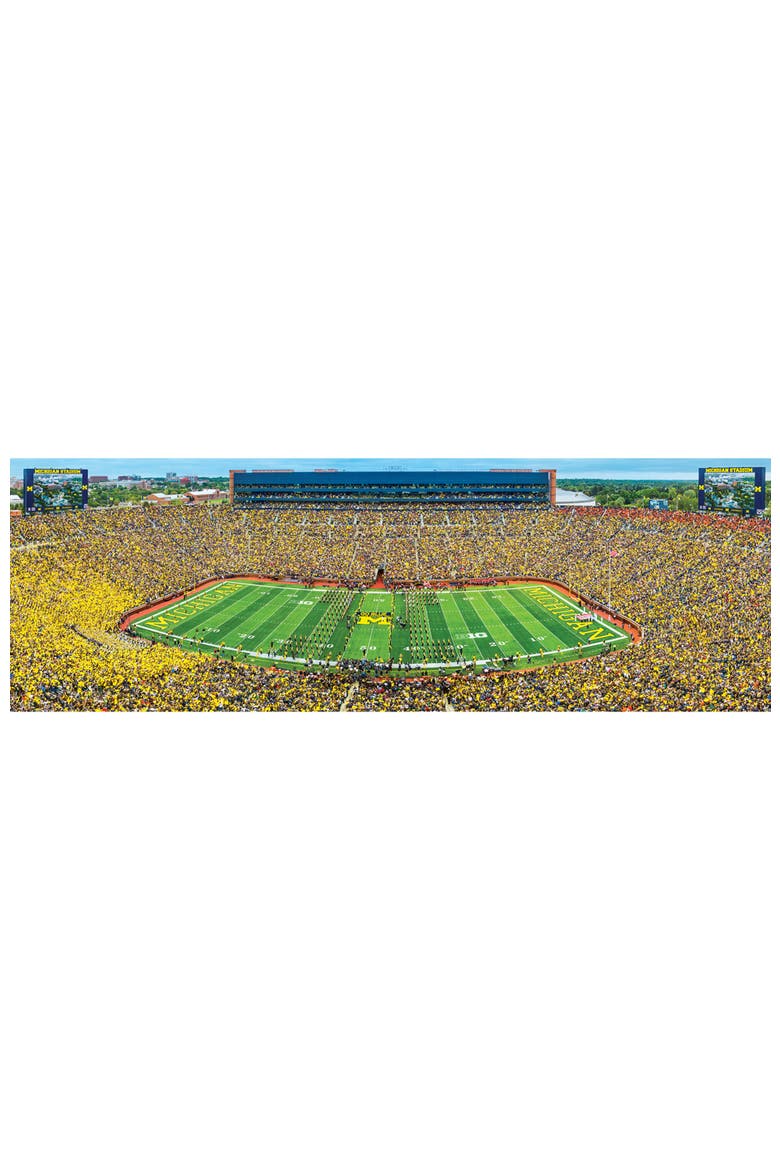 Michigan Wolverines 1000pc Pano Puzzle, Alternate, color, Multicolor