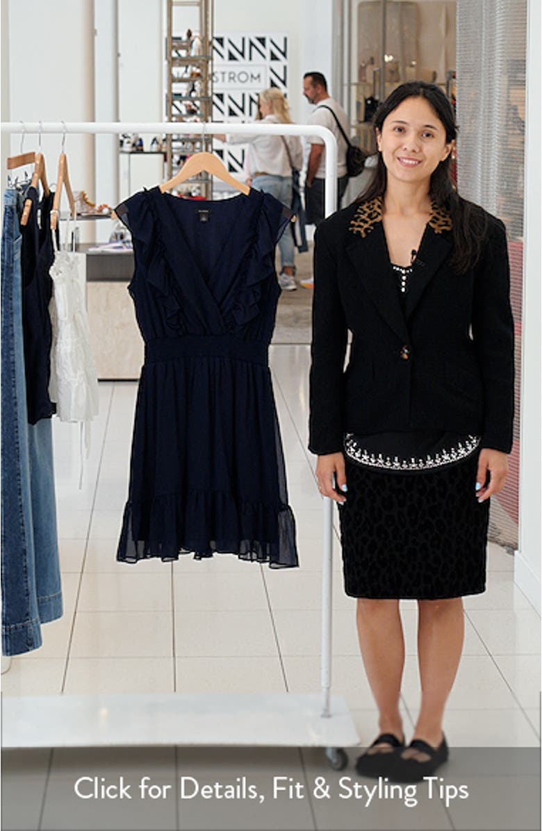 Ruffle Detail Sleeveless Dress, sales video thumbnail