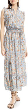 MAX STUDIO Floral Maxi Dress