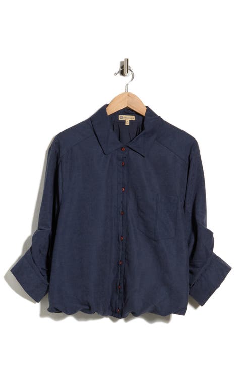 Bubble Hem Shirt