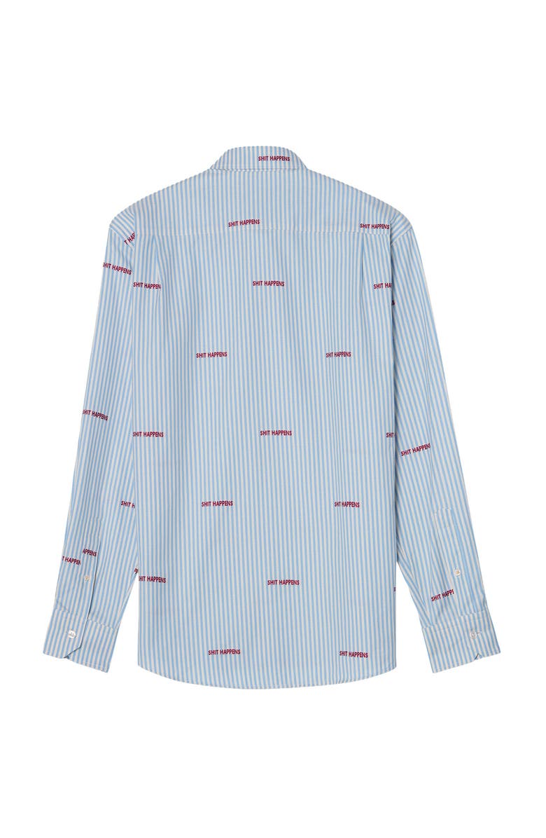 Robert Talbott Reynolds Novelty Bengal Twill Shirt, Alternate, color, Light Blue