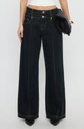 Princess Polly Hannalee Low Rise Wide Leg Jeans