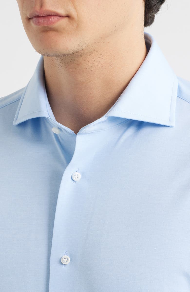 BOSS Hays Kent Dress Shirt, Alternate, color, Open Blue
