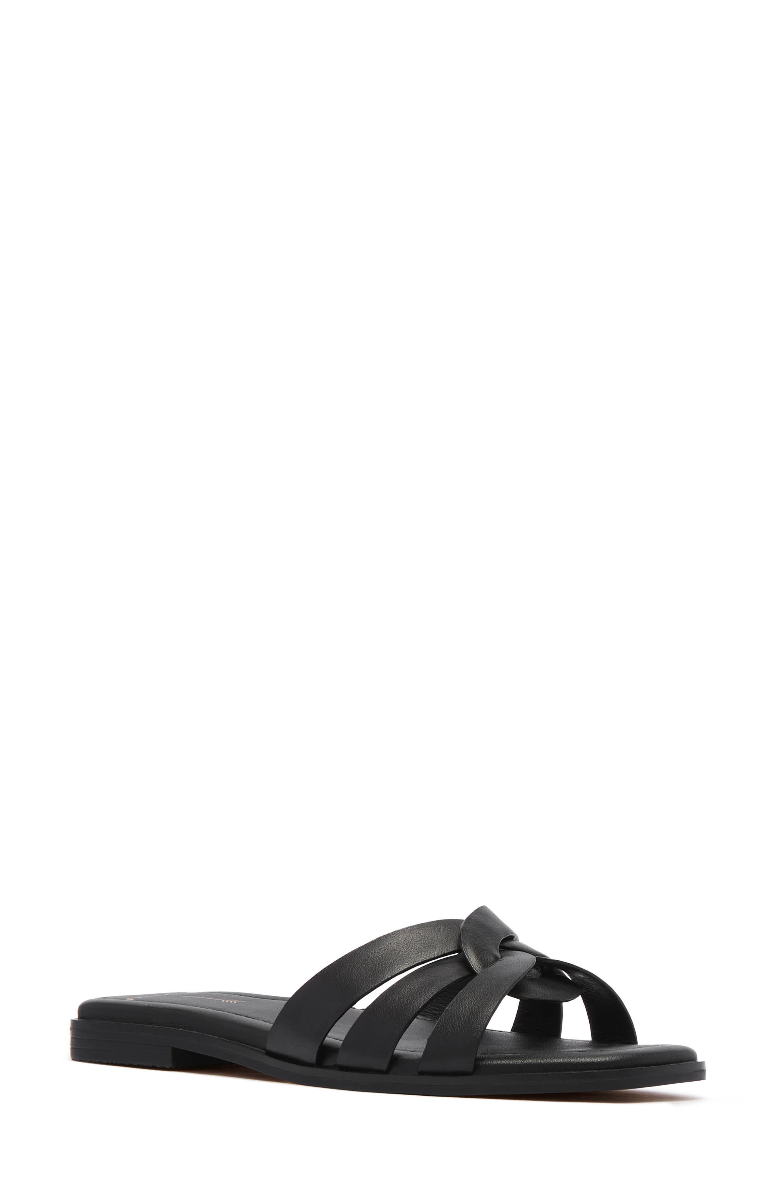 FRANKIE4 Jac Slide Sandal, Main, color, Black