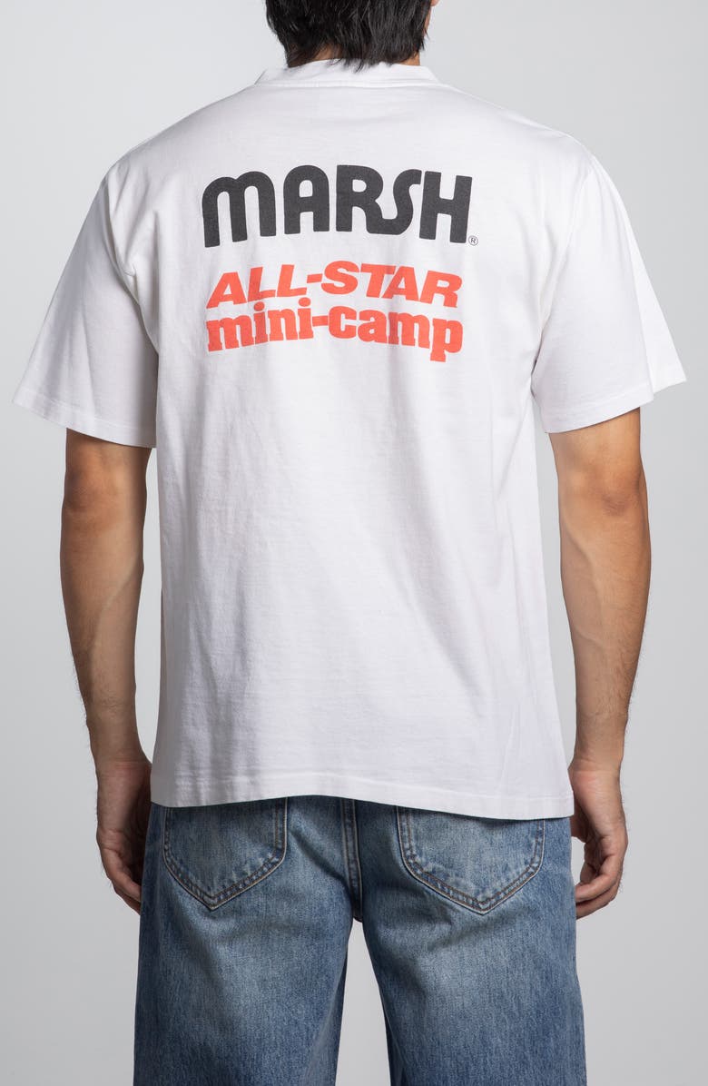 Elwood Vintage Indiana All-Stars Tee, Alternate, color, White