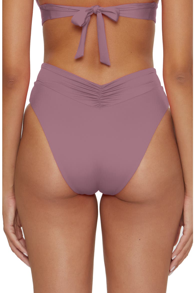 Color Code High Waist Bikini Bottoms, Alternate, color, FIG