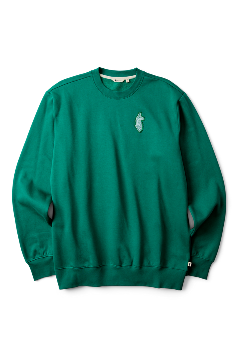 Lava Llama Crew Sweatshirt - Men's, Main, color, Malachite