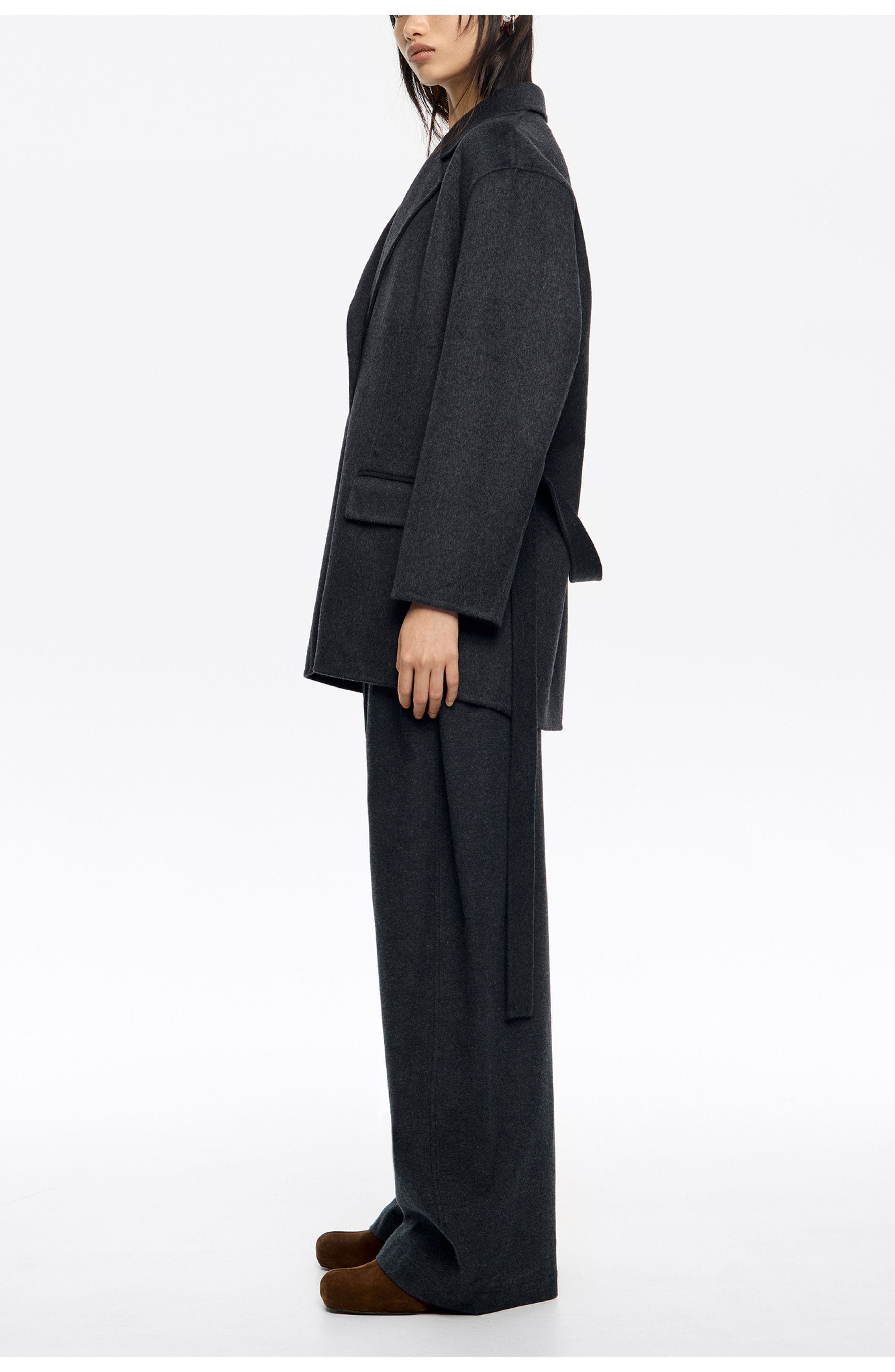 Double-Face Belted Jacket - image 2