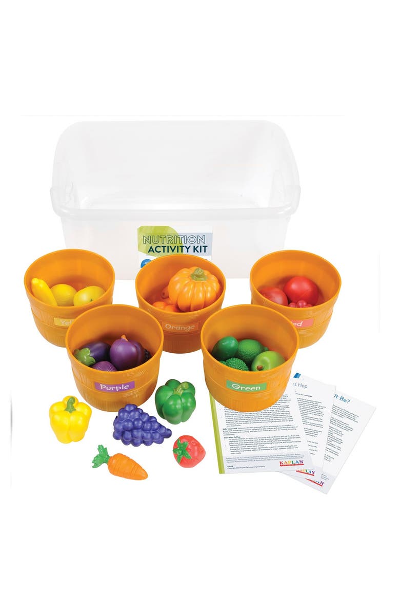 Kaplan Early Learning Company The Nutrition Activity Kit, Main, color, Multicolor