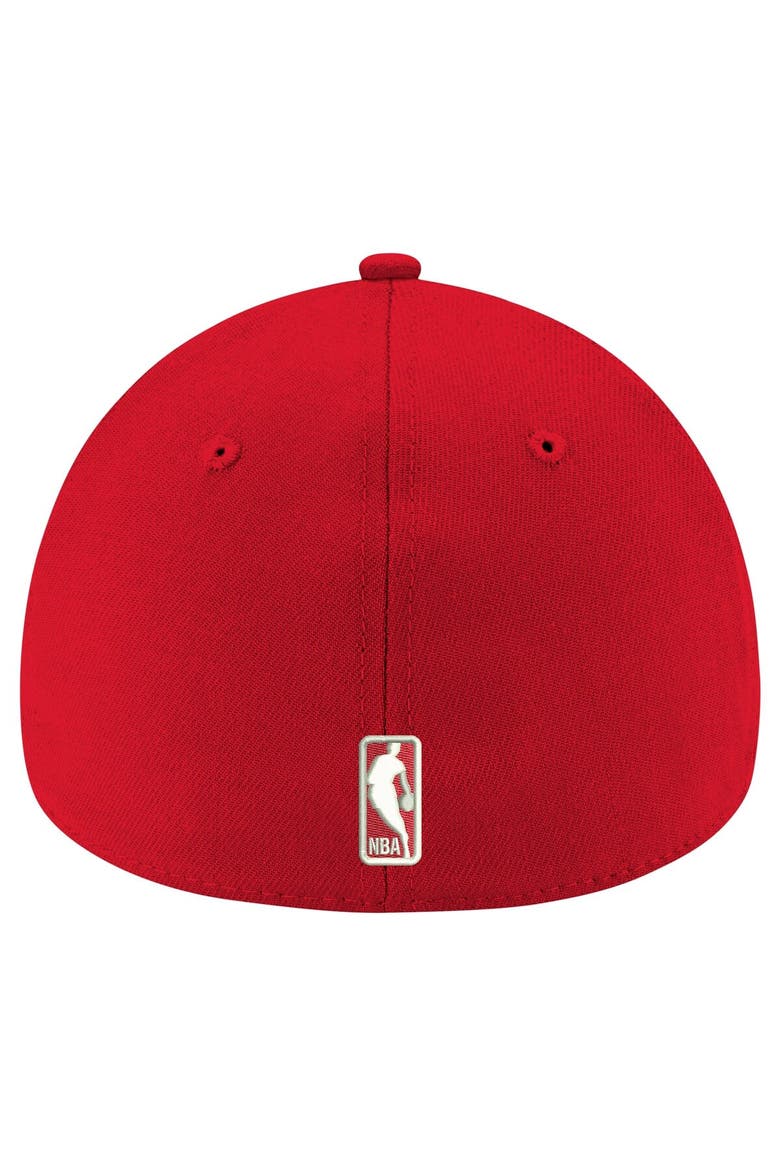 Men's New Era  Red Chicago Bulls Official Team Color 39THIRTY Flex Hat, Alternate, color, Red