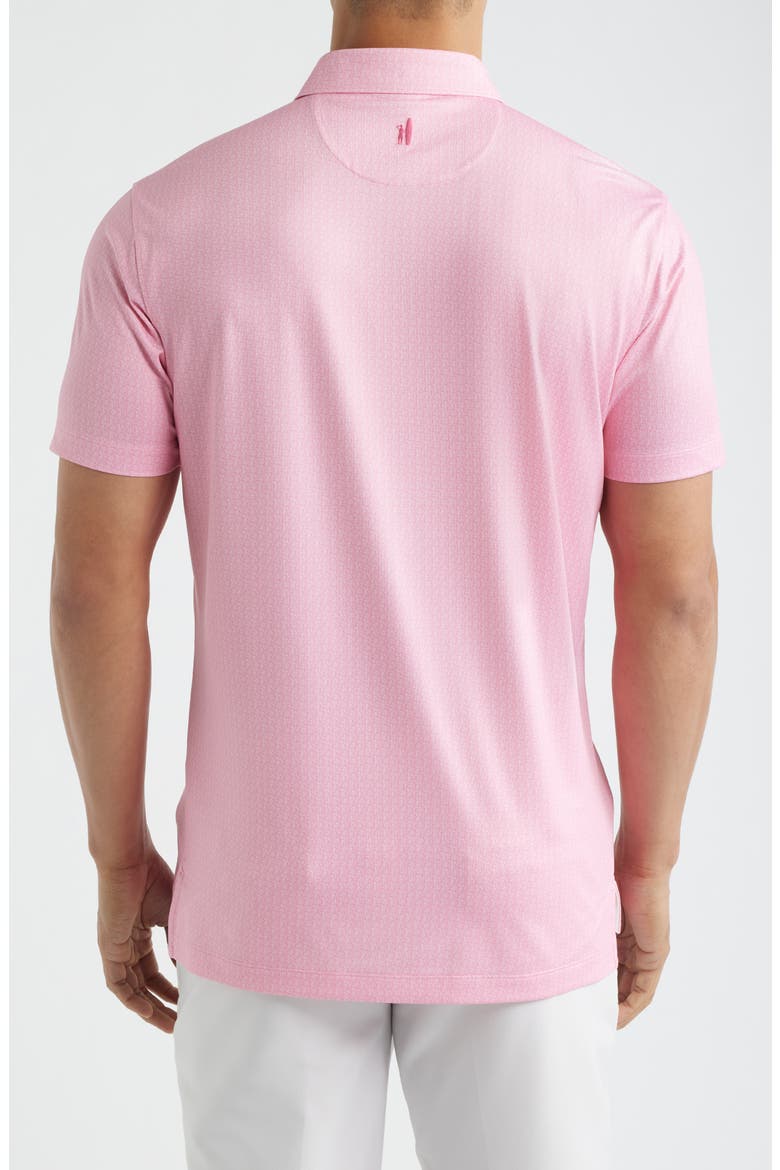 Shell Performance Jersey Polo, Alternate, color, PINK LEMONADE
