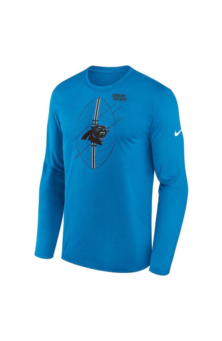 Nike Men's Nike Blue Carolina Panthers Legend Icon Long Sleeve T-Shirt, Alternate, color, 