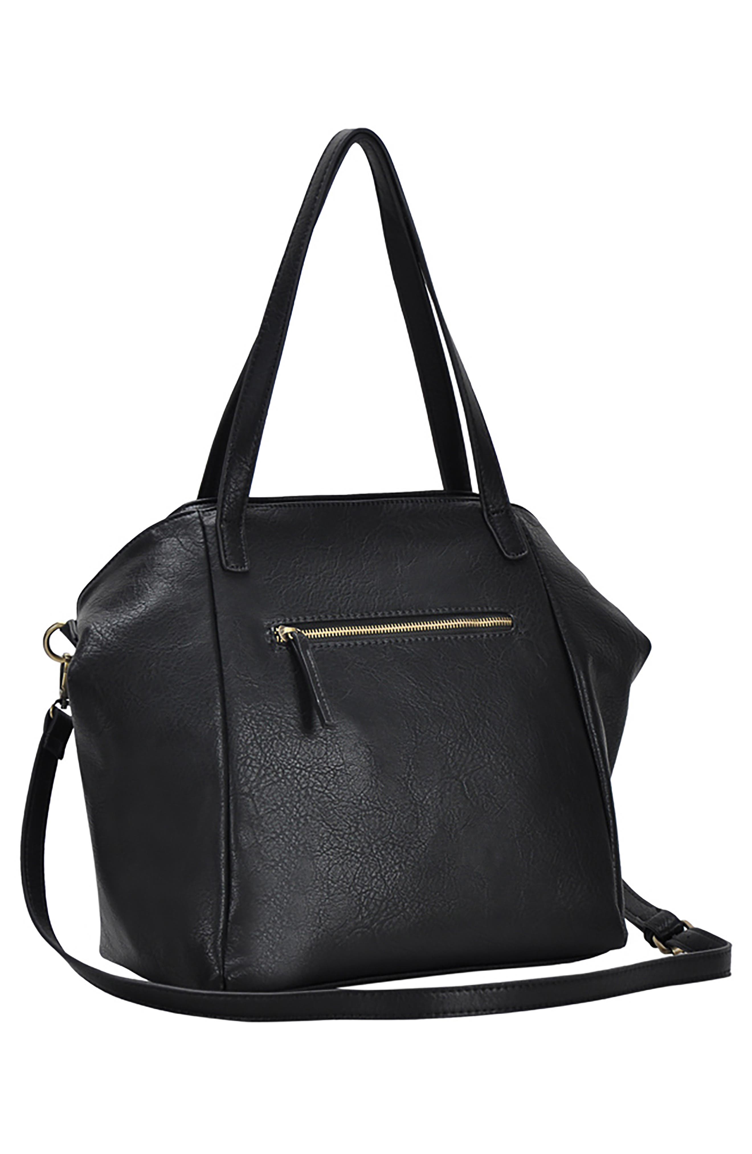 Antik Kraft Faux Leather Tote, Alternate, color, 