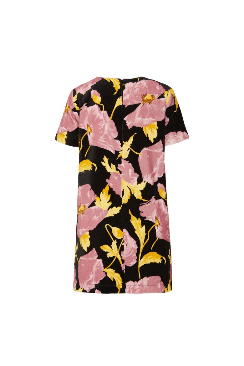 Mini Swing Dress, Alternate, color, Sylph Black