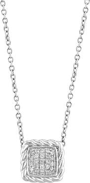 EFFY Diamond Pavé Pendant Necklace - 0.09ctw