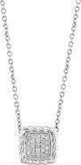 EFFY Diamond Pavé Pendant Necklace - 0.09ctw