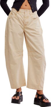 Free People Good Luck Barrel Leg Pants
