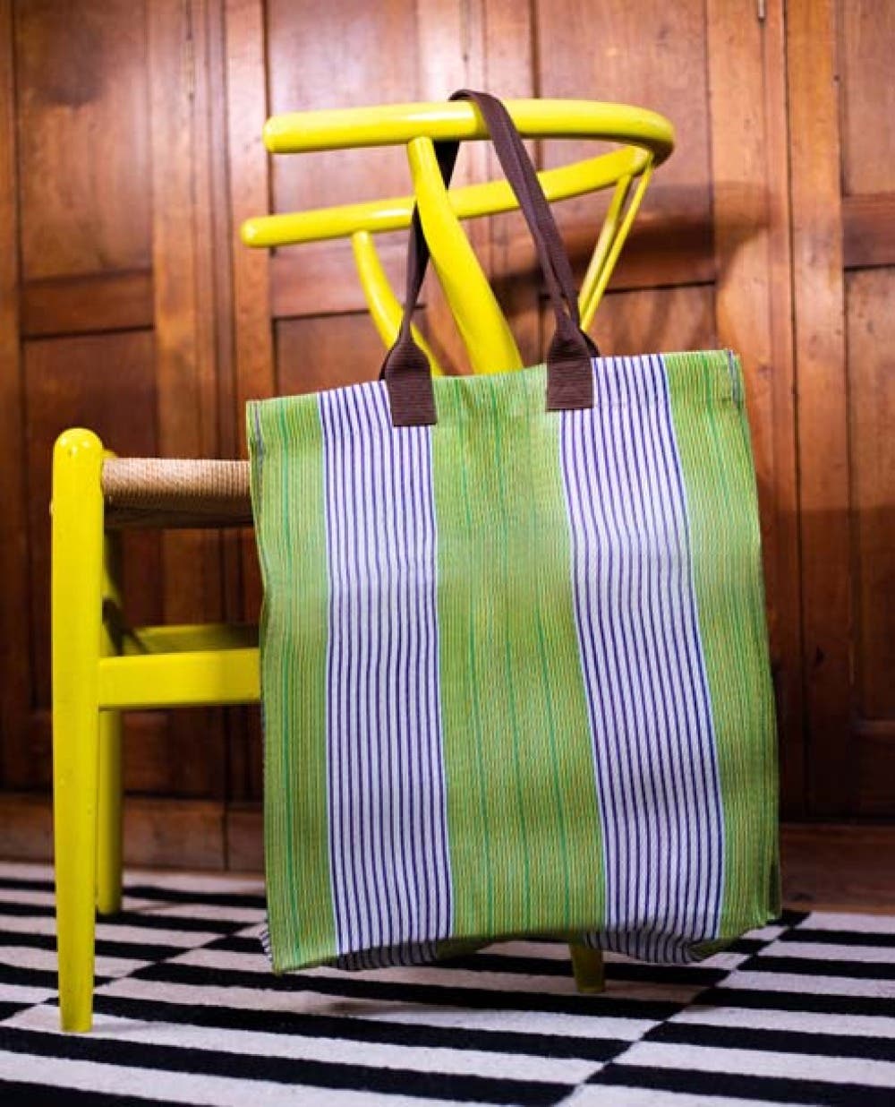 Woven Market Shopper, Alternate, color, Doge, Pearl, Grass