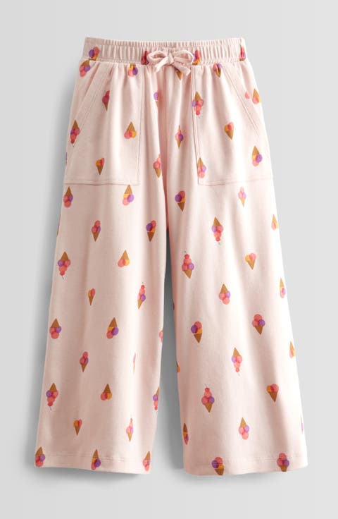 Kids' Cotton Wide Leg Pants (Toddler, Little Kid & Big Kid)