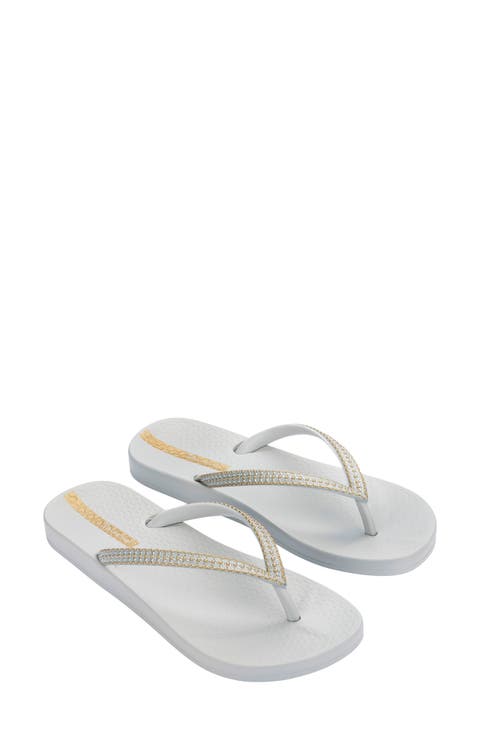 Crystal Mesh Flip Flop (Women)