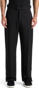 Manière De Voir Boris Relaxed Fit Tailored Button Cuff Trousers