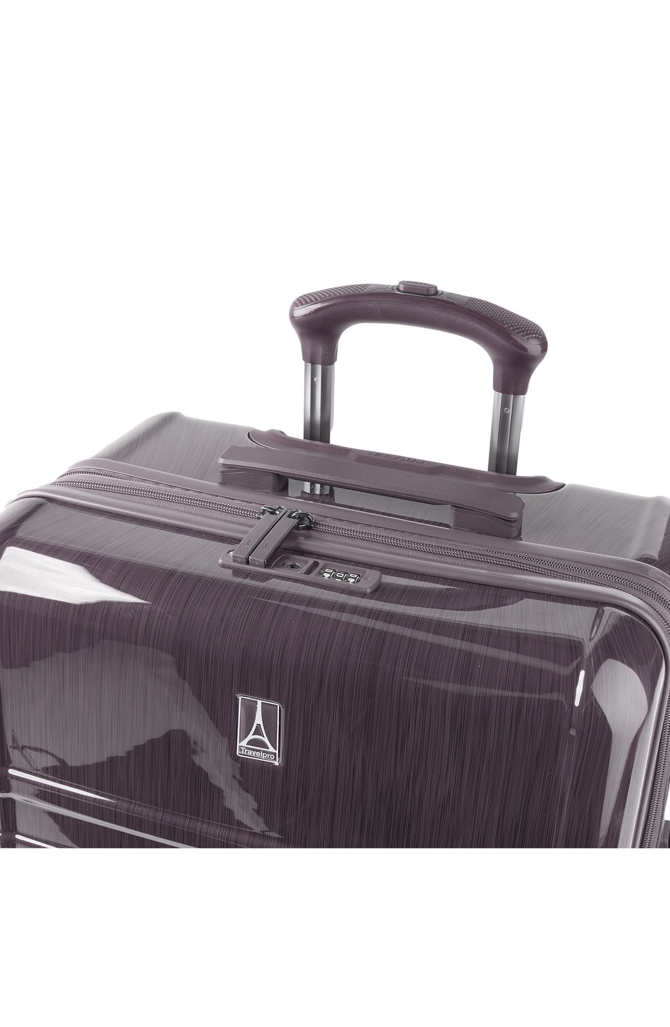 TRAVELPRO Rollmaster<sup>™</sup> Lite 2 24-Inch Expandable Hardside Spinner Luggage, Alternate, color, Dusty Rose Black Brushed