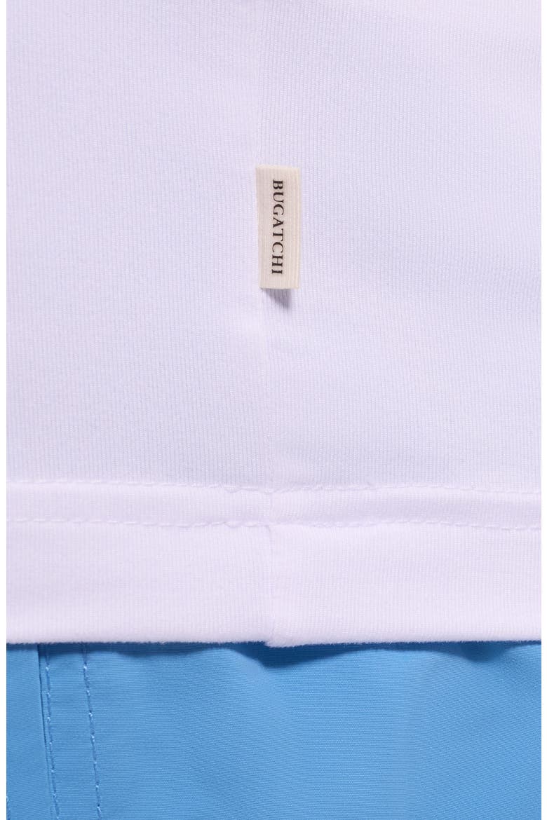 Mélange Quarter Zip Pullover, Alternate, color, WHITE