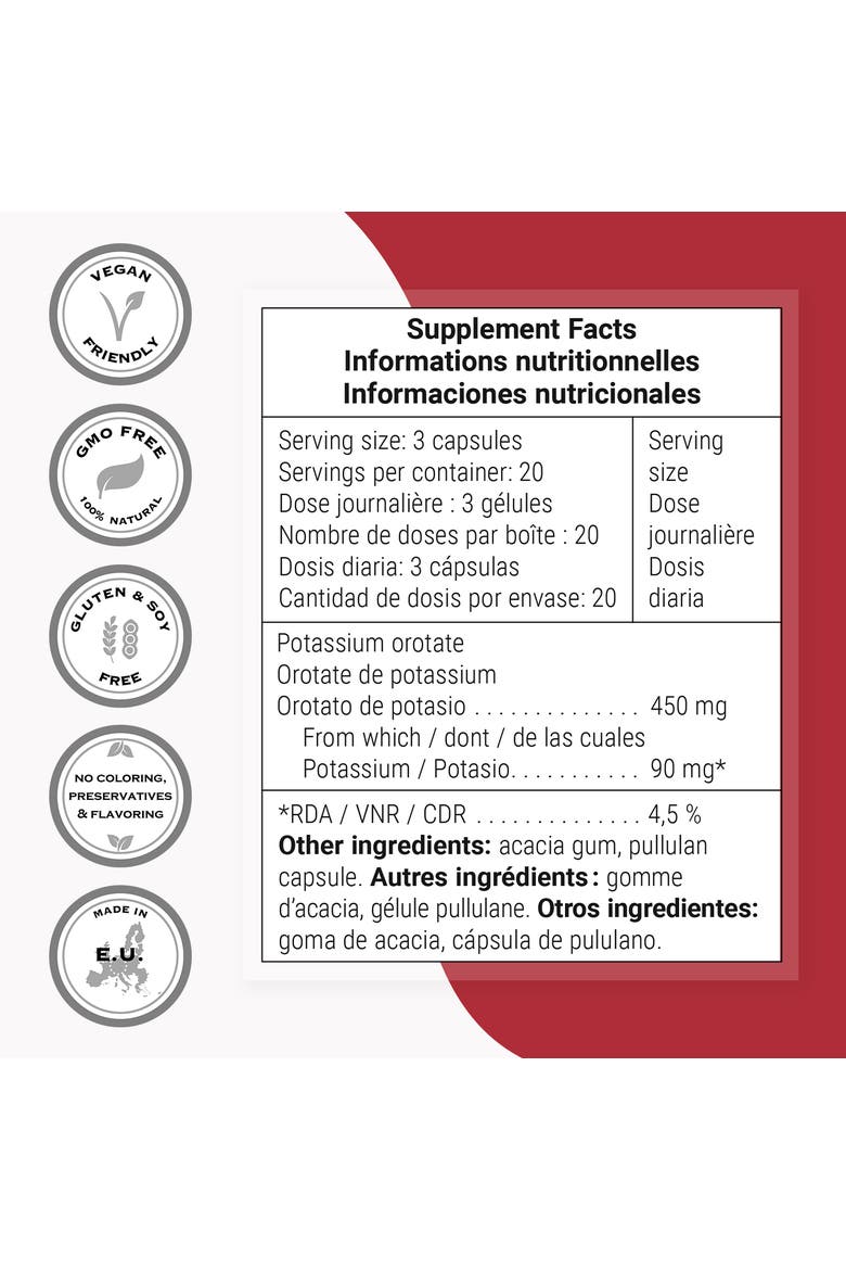 Potassium Orotate Supplement, Alternate, color, None