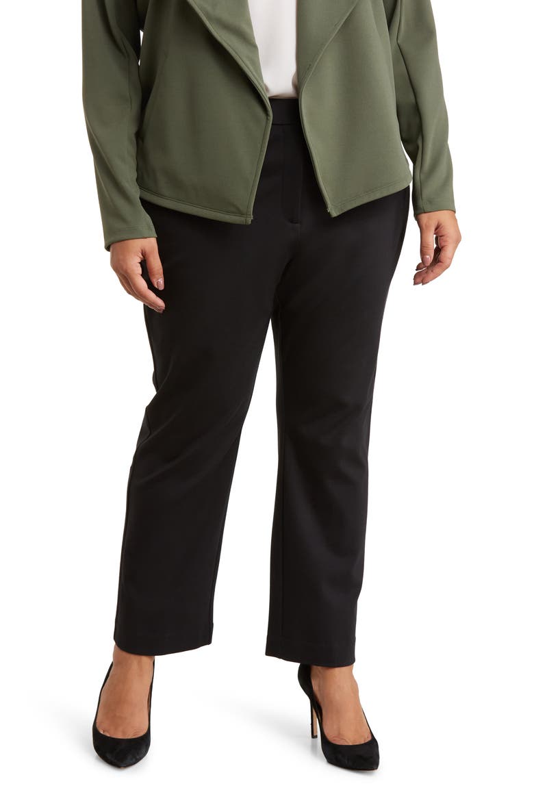Essential Ponte Pants, Main, color, BLACK