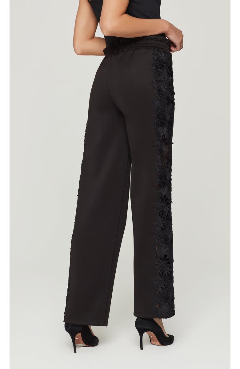 Generation Love Kensley Lace Combo Pants, Alternate, color, Black