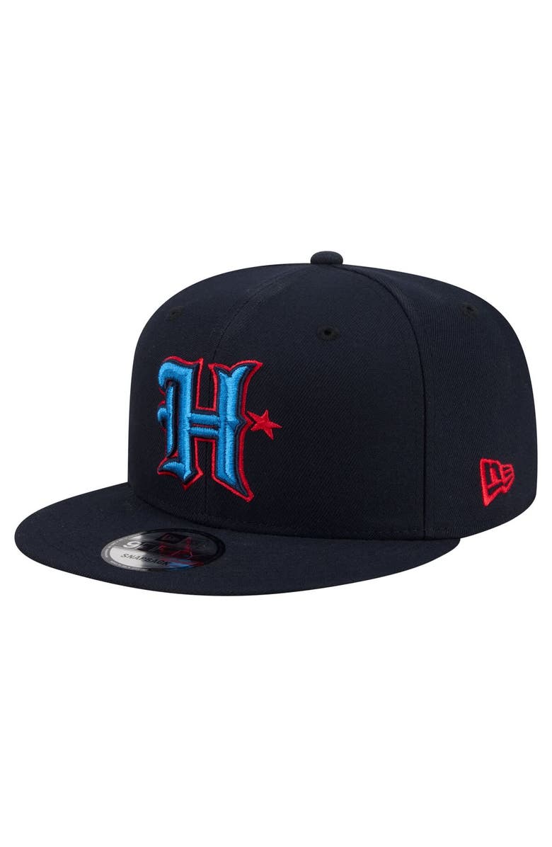 New Era Men's New Era  Navy Houston Texans 9FIFTY Snapback Hat, Main, color, Navy