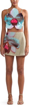 AMUR Orielle asymmetrical skirt