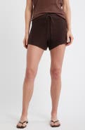 Marine Layer Celita Open Stitch Drawstring Shorts