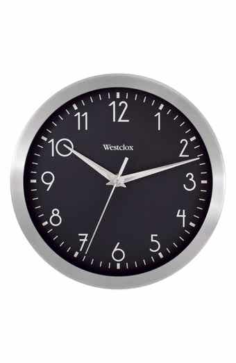 Westclox Aluminum Wall Clock