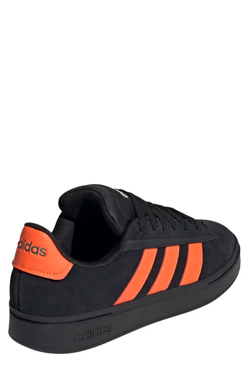 Adidas Originals Adidas Grand Court Alpha Sneaker In Black/impact Orange/white