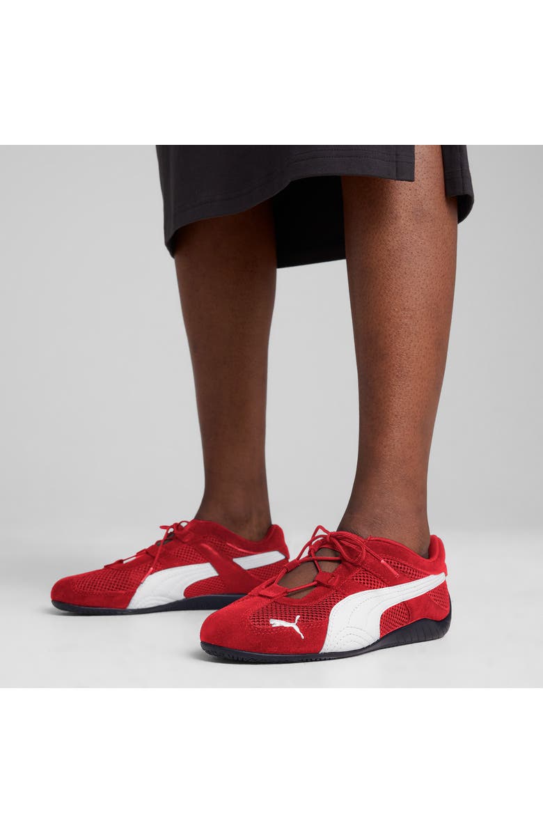 PUMA Speedcat Go Ballet Sneaker, Alternate, color, For All Time Red-Puma White